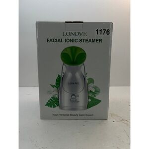 LONOVE Facial Ionic Steamer  White Green